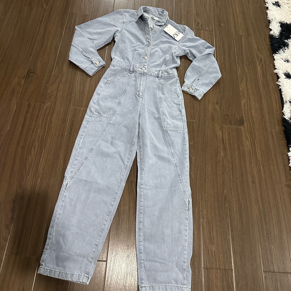 Zara high waisted  jumpsuit